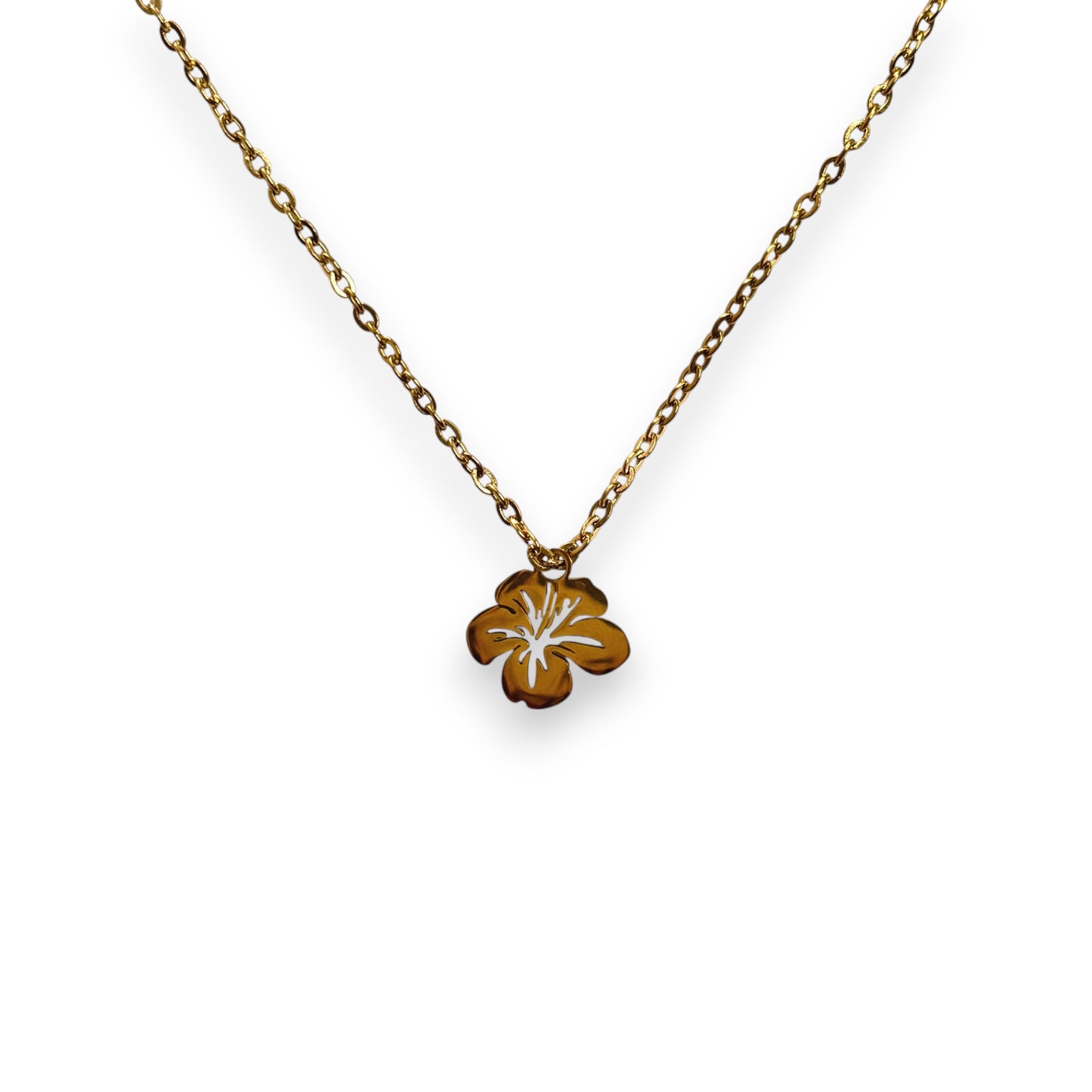 orchid necklace